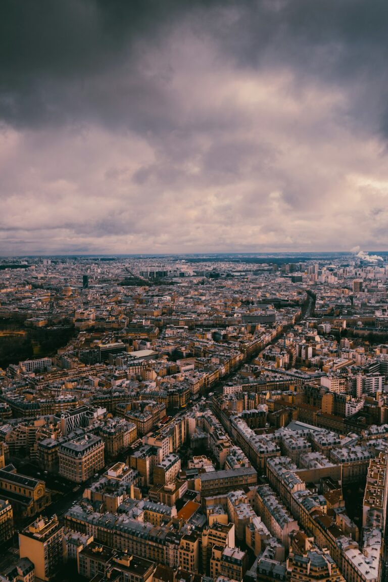 aerial view of city buildings during daytime